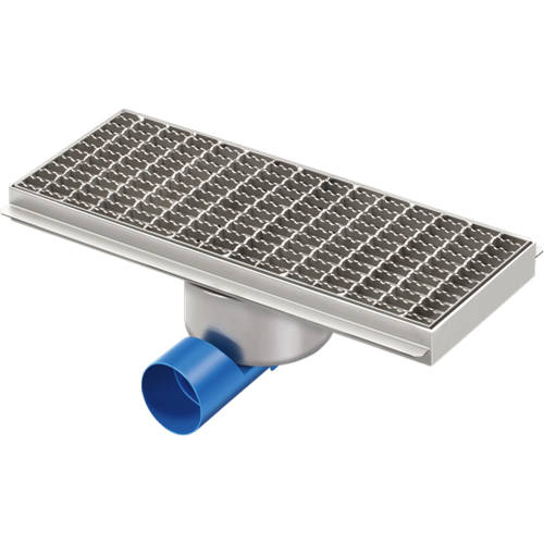 Additional image for Kitchen Channel Drain 500x200mm (Mesh Grating).