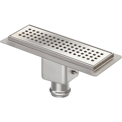 Additional image for Standard Shower Channel 400x100mm (S Steel).