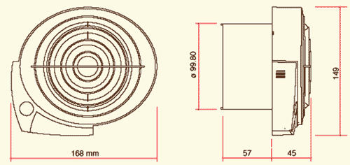 Additional image for SAP Q Eligible Extractor Fan, Cord Or Remote (White).