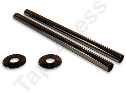 Additional image for Sleeve Kit For Radiator Pipes (300mm, B Nickel).