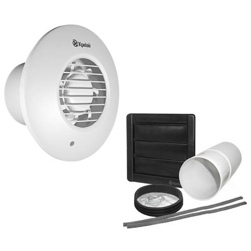 Additional image for Extractor Fan With PIR Sensor & Kit (100mm).