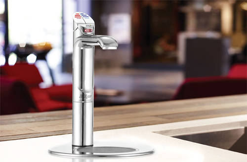 Additional image for Integrated Tap Font & Drip Tray Kit (Bright Chrome).