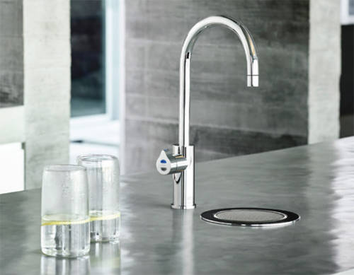 Additional image for Stand Alone Tap Font & Drip Tray Kit (Bright Chrome).