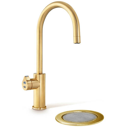 Additional image for Filtered Boiling Hot Water Tap & Font (Brushed Gold).