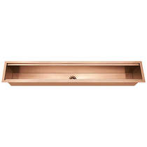 1810 Accessory Trough Channel Sink (1200x160mm, Copper).