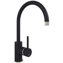 1810 Purquartz Courbe Kitchen Tap (Metallic Black & Chrome).