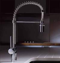 Abode Ratio Professional Kitchen Tap With Swivel Spout (Chrome).