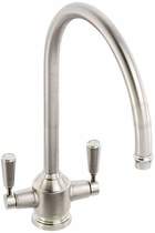 Abode Hargrave Kitchen Tap With Swivel Spout (Brushed Nickel).