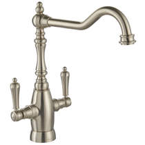 Abode Mayenne Monobloc Kitchen Tap (Brushed Nickel).