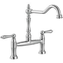 Abode Mayenne Bridge Kitchen Tap (Chrome).