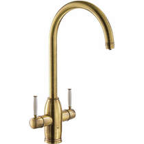 Abode Pronteau Province Kitchen Tap, Boiling, Hot, Cold & Filtered (Ant Brass).