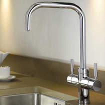 Abode Pronteau 3 In 1 Boiling Water Filtered Kitchen Tap (Chrome).