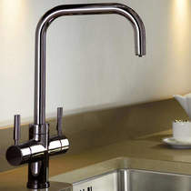 Abode Pronteau 3 In 1 Boiling Water Filtered Kitchen Tap (Graphite).