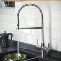 Abode Pronteau 3 In 1 Professional Boiling Water Kitchen Tap (Br Nickel).