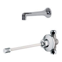 Acorn Thorn Knee Operated Timed Flow Valve & Spout (Concealed).