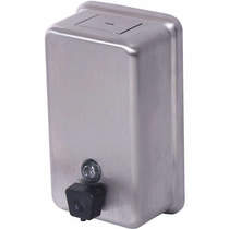 Acorn Thorn Liquid Soap Dispenser 1.2L (Stainless Steel, Vertical).
