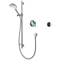 Aqualisa Q Smart Shower Pack 01BL With Remote & Blue Accent (HP).