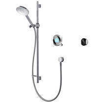 Aqualisa Q Smart Shower Pack 01W With Remote & White Accent (HP).