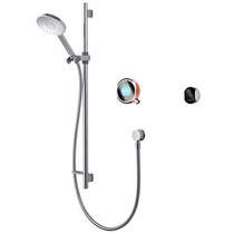 Aqualisa Q Smart Shower Pack 02OR With Remote & Orange Accent (Gravity).