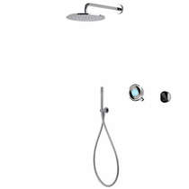 Aqualisa Q Smart Shower Pack 04S With Remote & Silver Accent (Gravity).