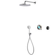 Aqualisa Q Smart Shower Pack 05N With Remote & Nickel Accent (HP).