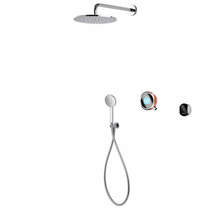 Aqualisa Q Smart Shower Pack 05OR With Remote & Orange Accent (HP).