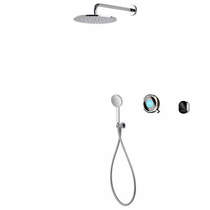 Aqualisa Q Smart Shower Pack 05P With Remote & Pewter Accent (HP).