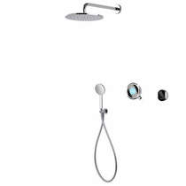 Aqualisa Q Smart Shower Pack 05S With Remote & Silver Accent (HP).