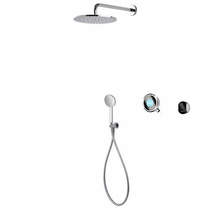 Aqualisa Q Smart Shower Pack 06S With Remote & Silver Accent (Gravity).