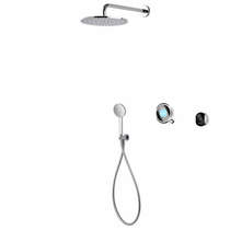 Aqualisa Q Smart Shower Pack 06W With Remote & White Accent (Gravity).