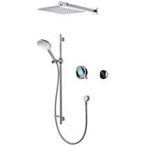Aqualisa Q Smart Shower Pack 07BC With Remote & Black Accent (HP).