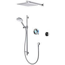 Aqualisa Q Smart Shower Pack 07BL With Remote & Blue Accent (HP).