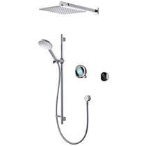 Aqualisa Q Smart Shower Pack 07GR With Remote & Grey Accent (HP).