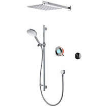 Aqualisa Q Smart Shower Pack 07OR With Remote & Orange Accent (HP).