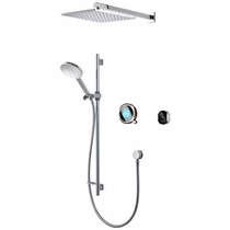 Aqualisa Q Smart Shower Pack 07P With Remote & Pewter Accent (HP).