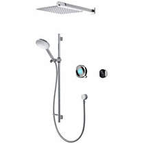 Aqualisa Q Smart Shower Pack 08BC With Remote & Black Accent (Gravity).