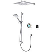 Aqualisa Q Smart Shower Pack 08P With Remote & Pewter Accent (Gravity).