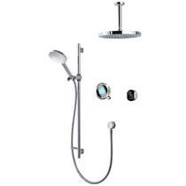 Aqualisa Q Smart Shower Pack 11S With Remote & Silver Accent (HP).
