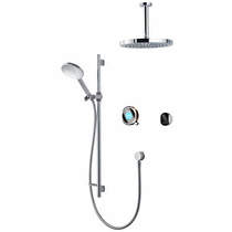 Aqualisa Q Smart Shower Pack 12RG With Remote & Rose Gold Accent (Gravity).