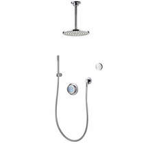 Aqualisa Rise Digital Shower With Remote, Hand Shower & Fixed Head (GP).