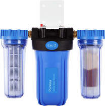 Aquatiere Eau2 Combined Saltless Water Softener & Drinking Water Filter.