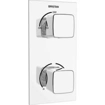 Bristan Cobalt Concealed Shower Valve (1 Outlet, Chrome).