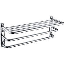 Bristan Accessories Tier Towel Shelf (Chrome).