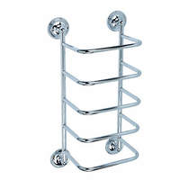 Bristan accessories towel stacker (chrome).