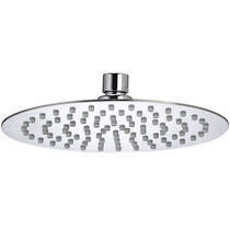 Bristan Accessories Round Fixed Shower Head (200mm, Stainless Steel).