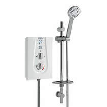 Bristan Glee Electric Shower With Digital Display 10.5kW (White).