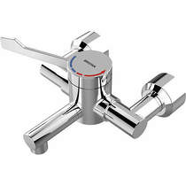Bristan Commercial Thermostatic Hospital Basin Tap (TMV3, Wall Mounted).
