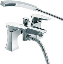 Bristan Hourglass Bath Shower Mixer Tap (Chrome).