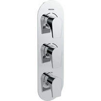 Bristan Hourglass Concealed Shower Valve (3 Outlets, Chrome).