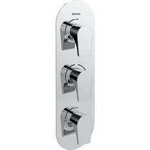 Bristan Hourglass Concealed Shower Valve (2 Outlets, Chrome).